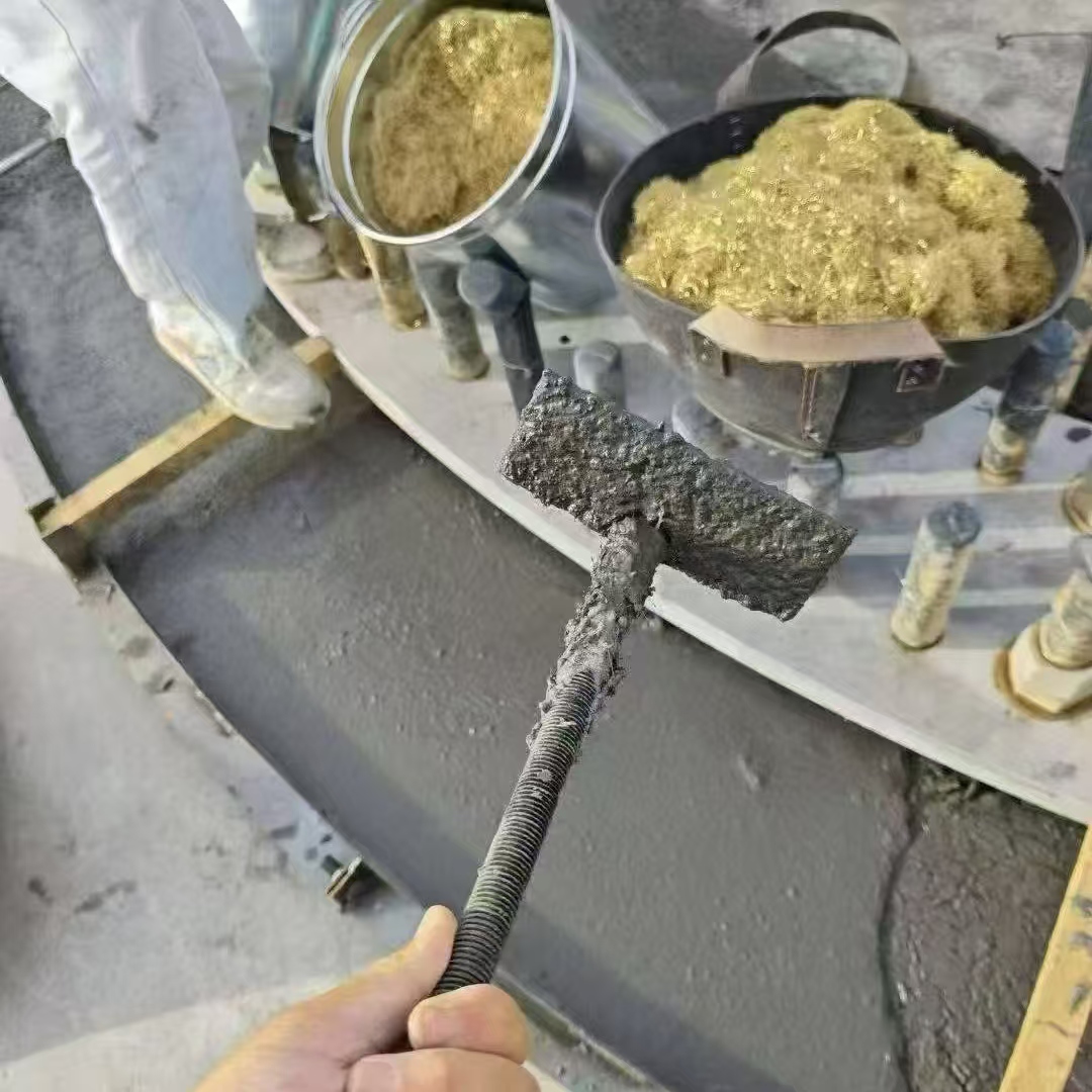 福贡C120钢纤维高强无收灌浆料 轧机压缩机汽轮机发电机锻压设备底座灌浆材料
